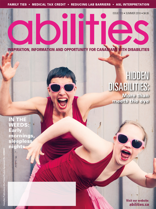 Cover Art for Abilities journal